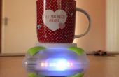 Bricolage maison Portable Arduino café Coaster avec LED indicateur de température