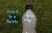 Simple nuage dans une bouteille
