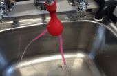 Robinet d’eau-ballon de matériaux réutilisés