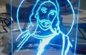 Jesus LED Acrilico (plexiglas)