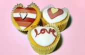 Comment faire de coeur en forme de Cupcakes - Valentin Surprise