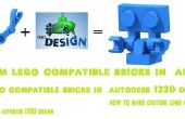 Comment faire personnalisé lego briques compatibles sur autodesk 123D design
