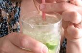Recette pour une Caipirinha cocktail - la boisson célèbre Cachaça du Brésil