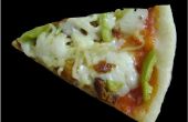 Pâte à Pizza non-levure avec instantanée des collations Topping