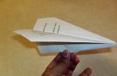 Des instructions sur comment faire un avion en papier