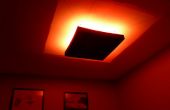 RGB LED plafond lumière d’ambiance avec piraté télécommande IR