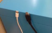 IKEA Hack - support magnétique de câble