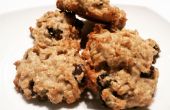 Vegan moelleux Oatmeal Raisin Cookies