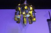 ChandiliBeer : Le LED bière bouteille lustre