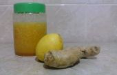 Gingembre, miel et citron - remèdes naturels