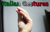 Comprendre les gestes italiens