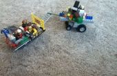 LEGO voiture et remorque