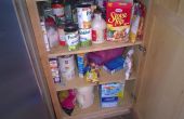 Garde-manger de la cuisine (ou des armoires profondes) organisation