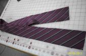* Re-conçu * - hommes cravate (ruban de biais en) - PURPLE