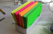 Boîte origami pour fiches