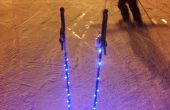 Lumière vers le haut vos bâtons de Ski