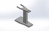 3D imprimés rasage Stand Design