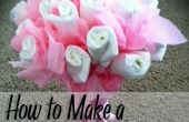 Bouquet Tutorial --couches Baby Shower