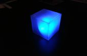 Photo cube LED de détection