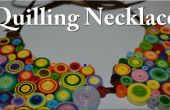 Quilling collier
