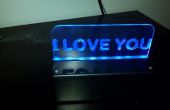 J’ai l’amour vous signe avec un Arduino