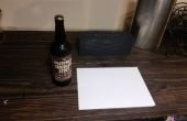 Ouvrir une bière avec une feuille de papier
