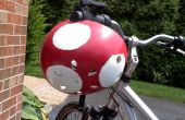 Champignon 1-up/super casque de vélo