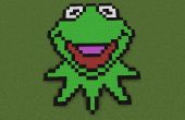 Kermit la grenouille Pixel Art