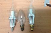 E14 bricolage adaptateur ampoule E12 lumière d’une ampoule E14
