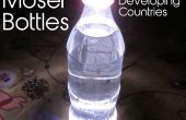Jour et nuit le temps d’éclairage pour le développement des communautés : hybride Moser bouteilles