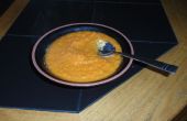 Soupe de carotte Curry simple