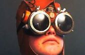 Mon Steampunk aviateurs Cap & lunettes