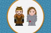 Renly Baratheon et Loras Tyrell - Game of Thrones - PDF gratuit croisent broderie