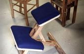 Chaise en bois d’agenouillement
