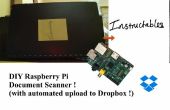 Scanner de documents Raspberry Pi avec téléchargement automatique sur Dropbox. 