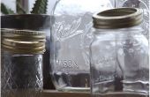 Comment réutiliser les pots de verre