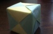 Comment faire un Origami Cube à l’aide de 6 morceaux de papier
