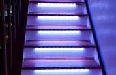 Éclairage LED NeoPixel Motion Sensor escalier