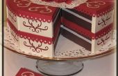 Gâteau de papier - boîtes faveur (didacticiel vidéo inclus)