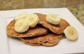Amande banane crêpes (sans gluten/grain/laitiers gratuit)