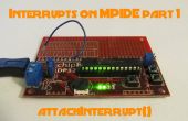 External interrompt sur partie MPIDE 1: attachInterrupt()