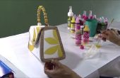 Tissu peinture tutoriel Simple conseils pour peindre un sac à main