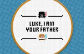 Star Wars - Luke, je suis ton père - motif de point de croix - Téléchargement gratuit