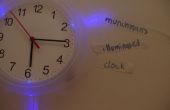 Illuminated horloge