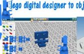 Lego digital designer to obj
