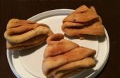 Biscuits salés en peluche avec assaisonnement beurre et Taco