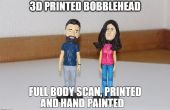 3D imprimés Bobblehead - haute résolution complet du corps numérisé et main peint