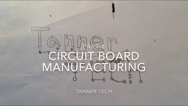 fabrication de circuit imprime sans un ordinateur partie1 la conception