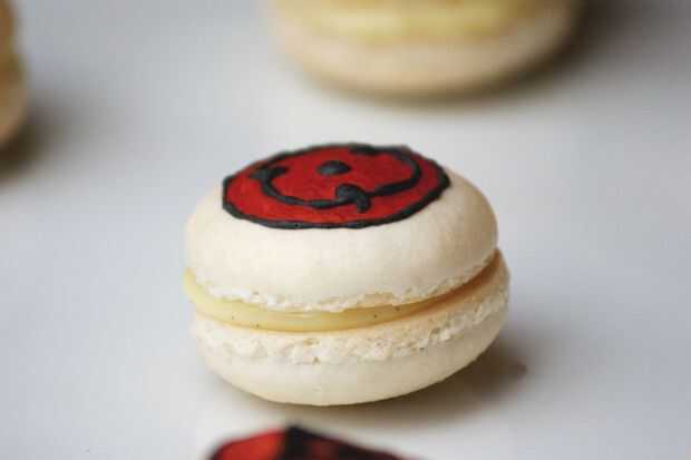 Blanc Chocolat Gousse De Vanille Naruto Sharingan Macarons Tubefr Com