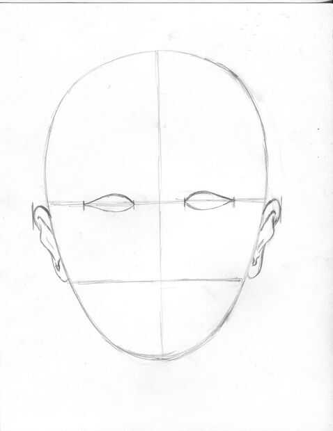 Comment Dessiner Un Visage Proportions Made Easy étape 6